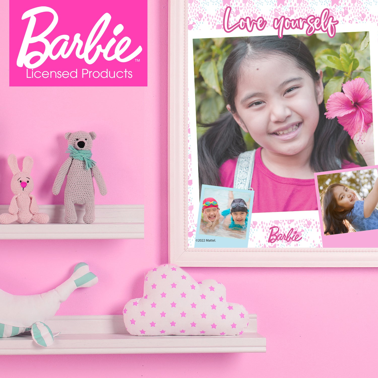Mignon Barbie Sets Décorations d'anniversaire Fête Vaisselle